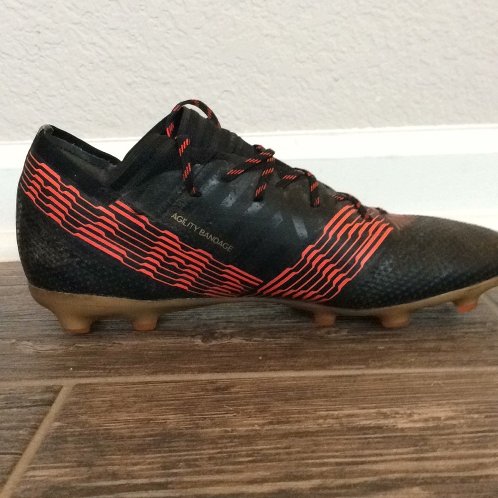 Adidas soccer cleats.
